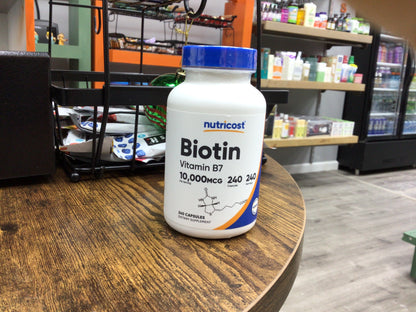 Nutricost Biotin (240 Capsules)