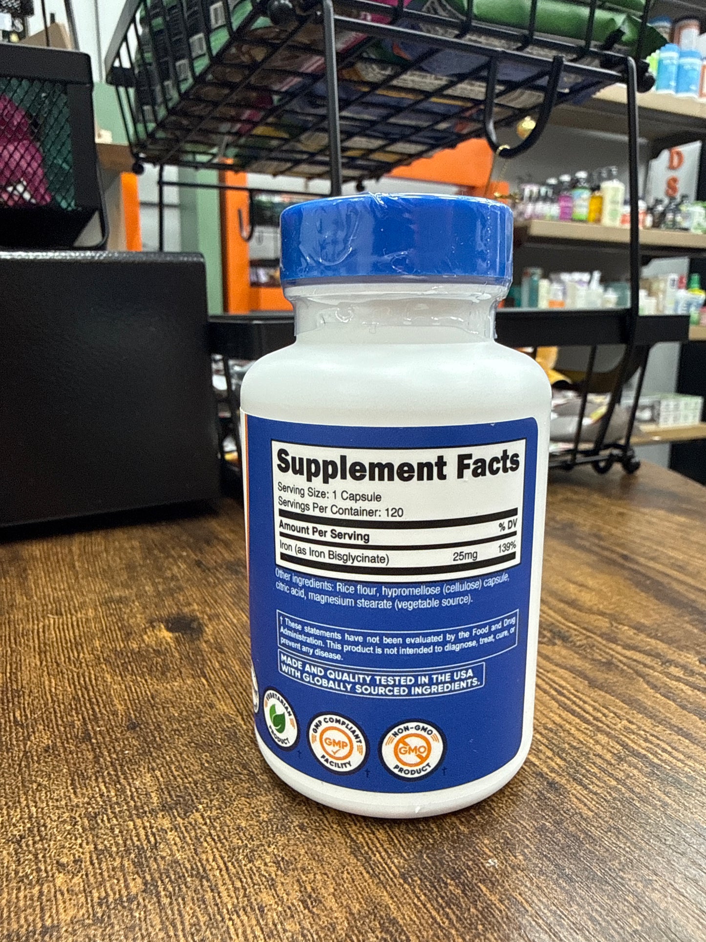 Nutricost Iron 120 Capsules