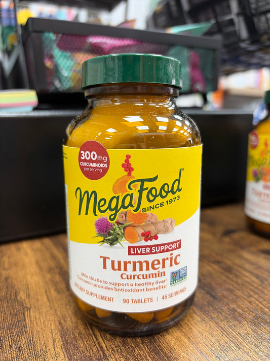 MegaFood Liver Support Turmeric Curcumin (90 tablets)