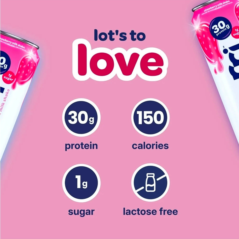 Nurri Ultra-Filtered Milkshake, 30g of Protein, Strawberry, 11 fl oz Can