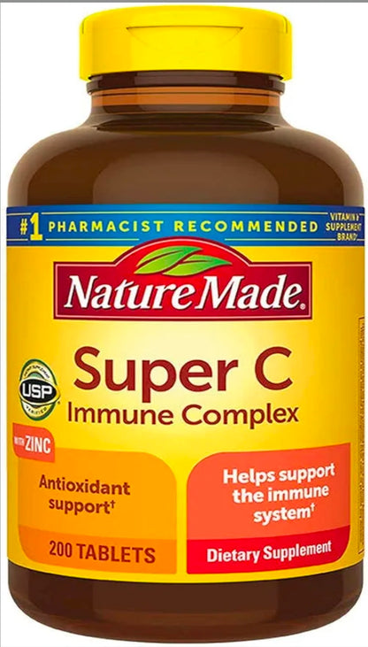 Nature Made Super C Immune Complex, 200 Tablets