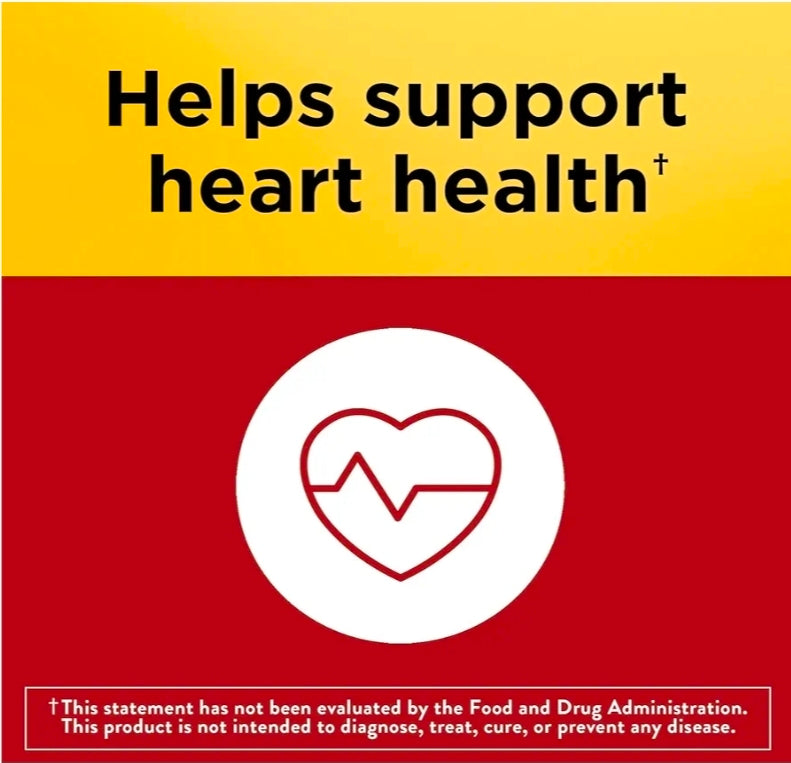 Nature Made CoQ10 200mg, Dietary Supplement for Heart Health Support, 105 Softgels, 105 Day Supply