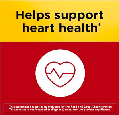 Nature Made CoQ10 200mg, Dietary Supplement for Heart Health Support, 105 Softgels, 105 Day Supply