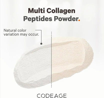 Codeage Multi Collagen Protein Powder Peptides, Hydrolyzed Collagen for Women & Men, Collagen Supplements, Grass Fed Bone Broth, 2-Month Supply, Unflavored, Type 1, 2, 3, 5 & 10, Non-GMO - 20 OZ