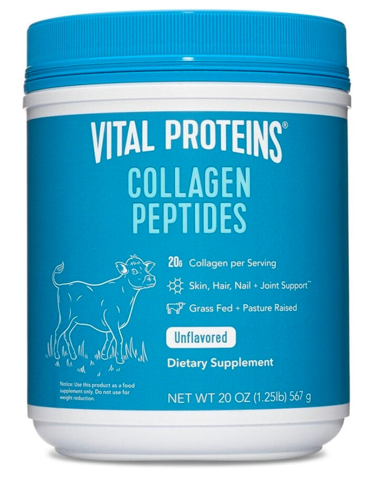 Vital Proteins Collagen Peptides Unflavored, 20 Ounces