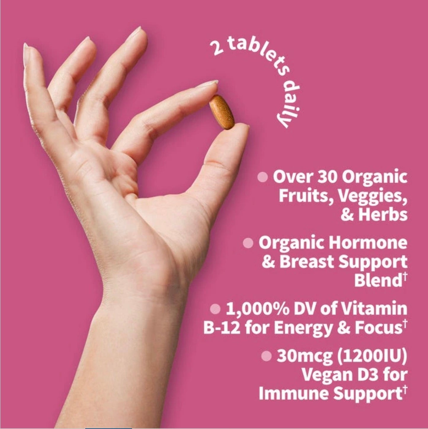 Garden of Life Women's Multi 40+ 60 Tablets