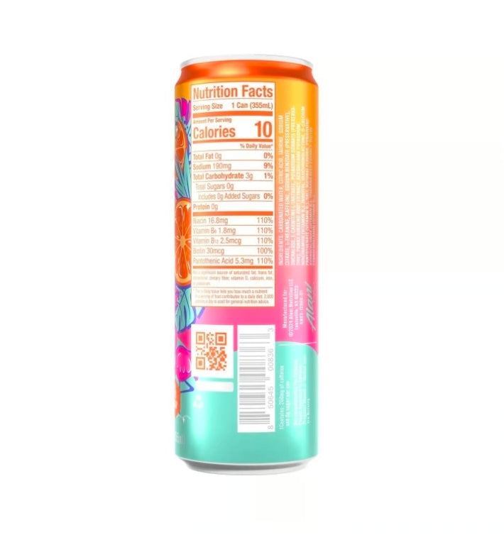 Alani Nu Orange Energy Drink 12 fl. oz.