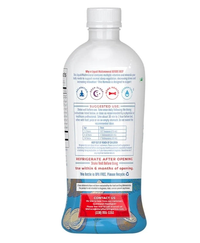 Mary Ruth's Liquid Nighttime Multimineral, 30 FZ