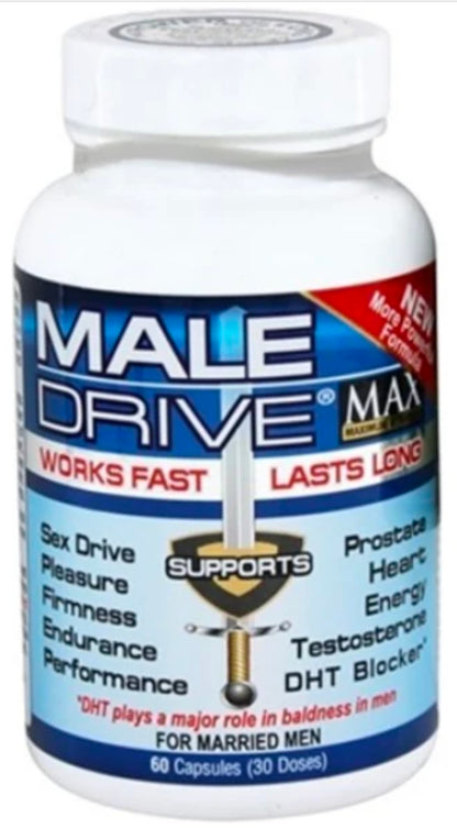 Male Drive Max 60 Caps | Get 100% Best Quality Vitamin