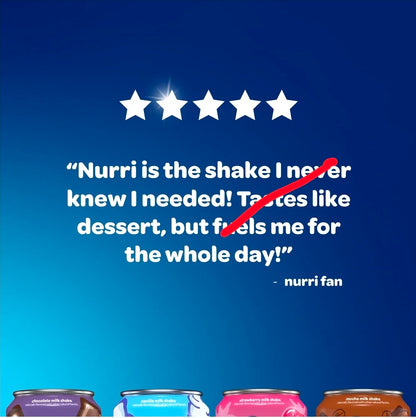 Nurri Ultra-Filtered Milkshake, 30g of Protein, Strawberry, 11 fl oz Can
