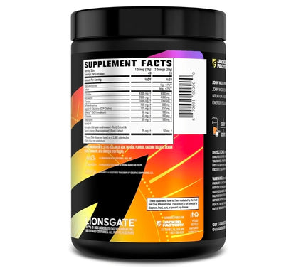 Jacked Factory X John Wick - Wick Mode Pre Workout Powder - Intense Energy, Battle-Ready Focus, Unstoppable Commitment, and Sheer Will - 40 Servings, Last Tropical Sunrise