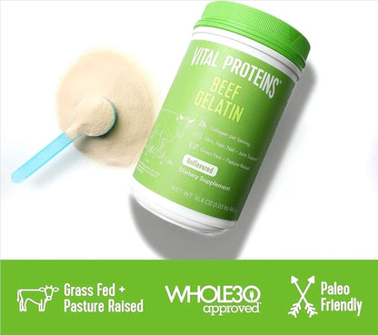 Vital Proteins Beef Gelatin Powder - Grass-Fed 16.4 oz