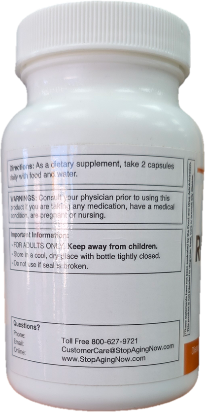 Stop Aging Now - Revolution-C™ Advanced Vitamin C Formula (VTCWPT) - Advanced Vitamin C Complex with BioPerine - 60 Veggie Caps
