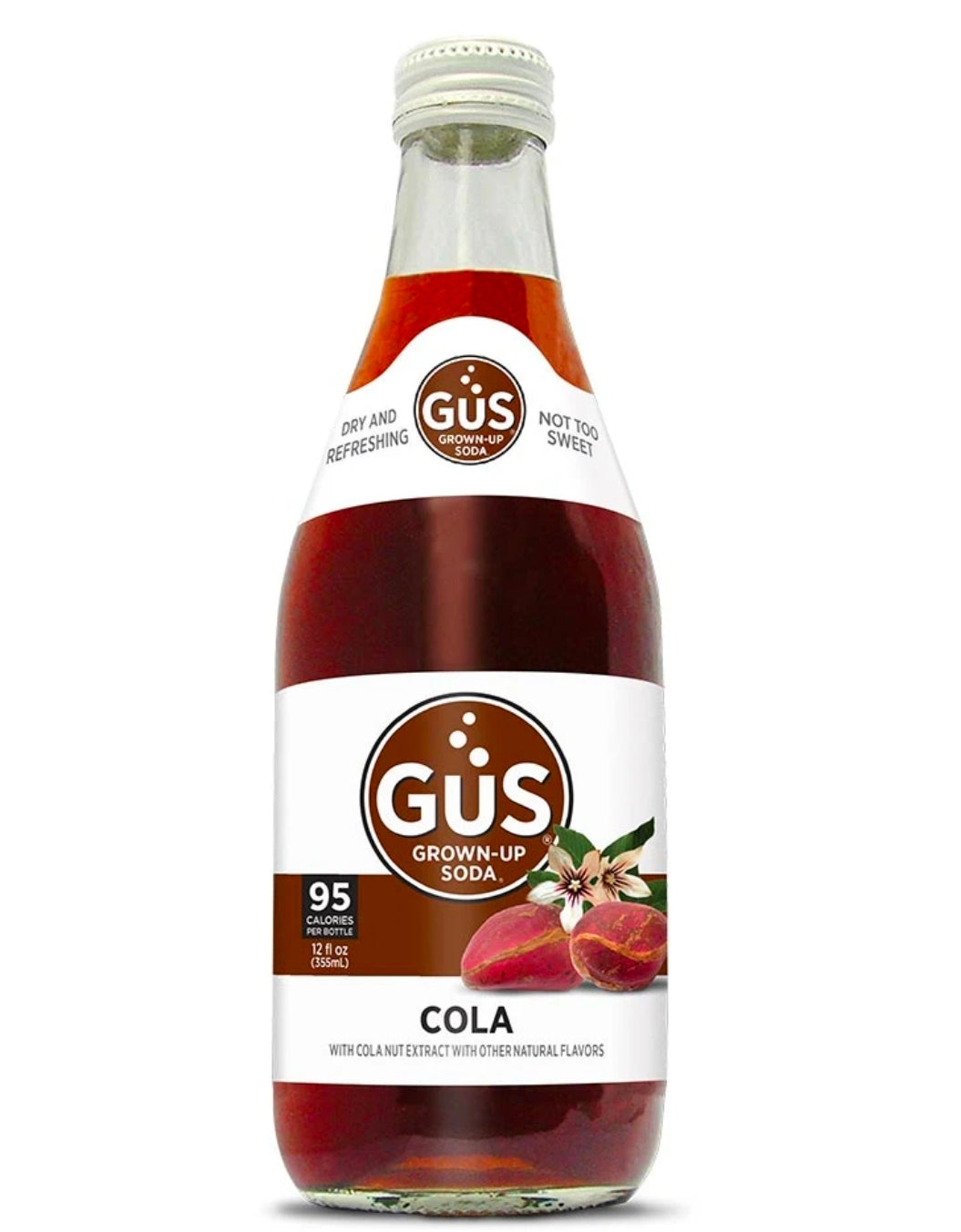 GuS Soda - Dry Cola - 12 oz