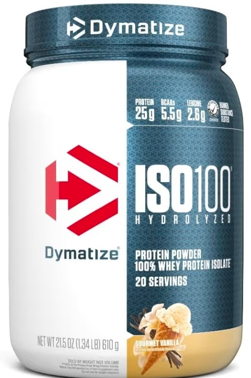 Dymatize ISO100 Protein Powder Gourmet Vanilla