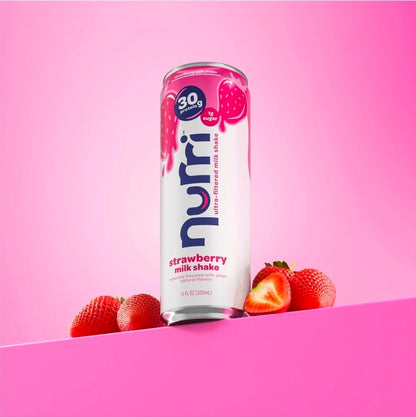 Nurri Ultra-Filtered Milkshake, 30g of Protein, Strawberry, 11 fl oz Can