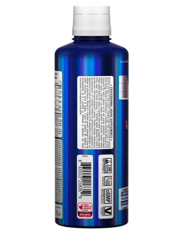 ALLMAX Nutrition Liquid L-Carnitine 1500, Blue Raspberry, 16 oz (473 ml)