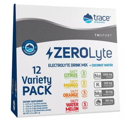 Trace Minerals ZeroLyte Variety Pack 12 ct