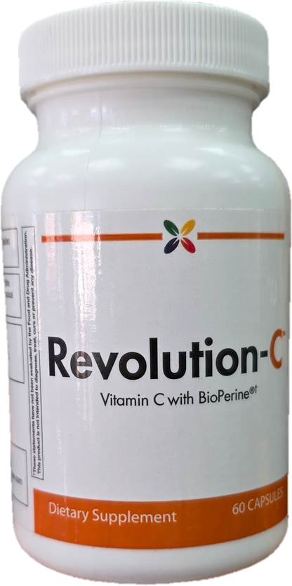 Stop Aging Now - Revolution-C™ Advanced Vitamin C Formula (VTCWPT) - Advanced Vitamin C Complex with BioPerine - 60 Veggie Caps