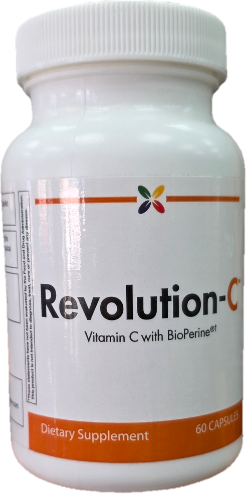 Stop Aging Now - Revolution-C™ Advanced Vitamin C Formula (VTCWPT) - Advanced Vitamin C Complex with BioPerine - 60 Veggie Caps