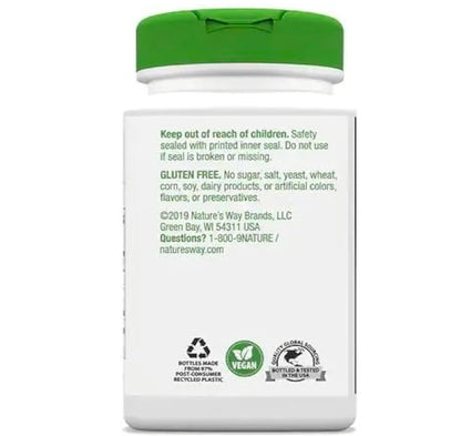 Slippery Elm Bark 400mg Dietary Supplement Compatible with Nature's Way, 100Ct