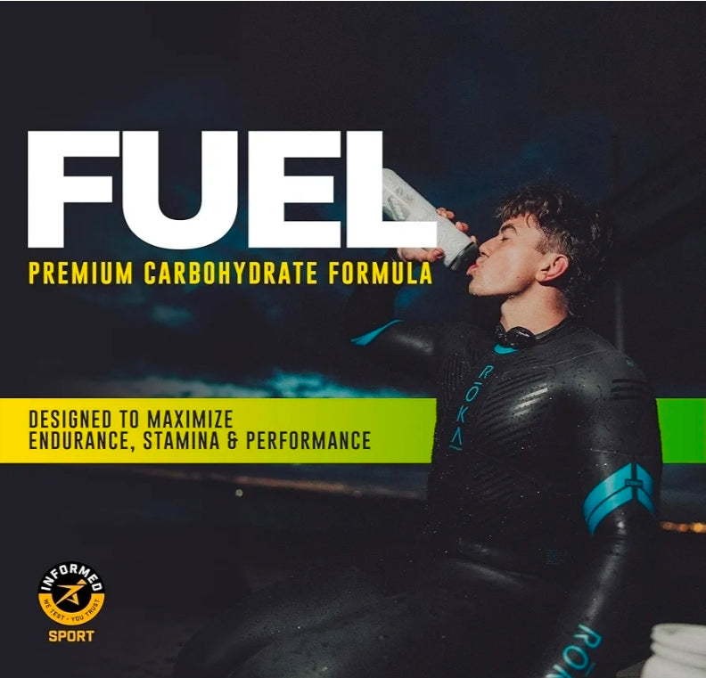 RAW Fuel, Premium Endurance Supplement Powder, Orange (60 Servings) - Peak Performance, Hydration & Stamina During Workouts, Training or Competition - 24g of Carbohydrates & 300mg of Sodium