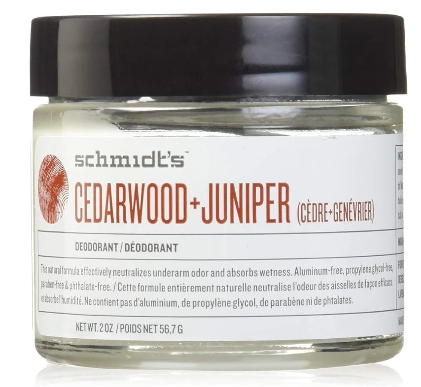 Schmidt's Deodorant Schmidt's Natural Deodorant, Cedarwood + Juniper 2 Ounce