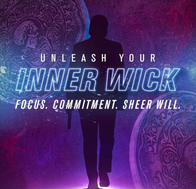 Jacked Factory X John Wick - Wick Mode Pre Workout Powder - Intense Energy, Battle-Ready Focus, Unstoppable Commitment, and Sheer Will - 40 Servings, Last Tropical Sunrise