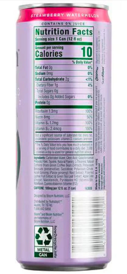 Bloom Energy Strawberry Watermelon A Save 4.6 (1.6K user reviews)