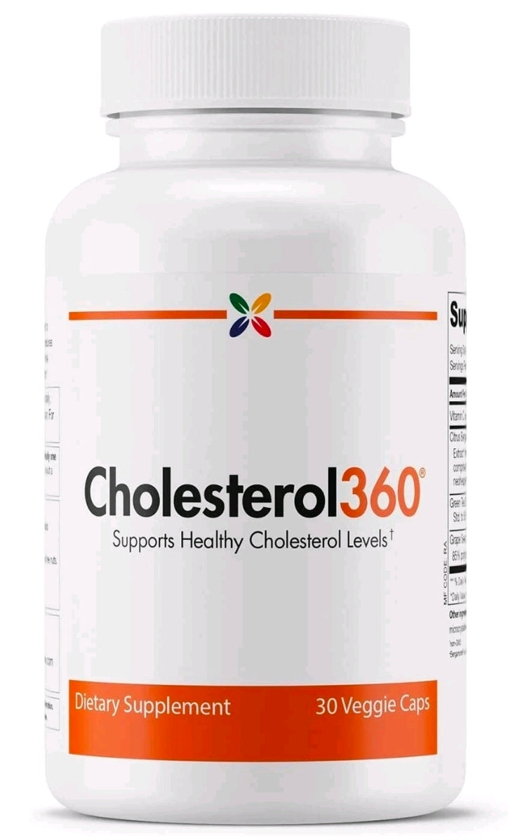 Stop Aging Now Cholesterol360 Supports Healthy Cholesterol Levels Capsules - 30