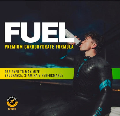RAW Fuel, Premium Endurance Supplement Powder, Lemon Lime (60 Servings) - Peak Performance, Hydration & Stamina During Workouts, Training or Competition - 24g of Carbohydrates & 300mg of Sodium